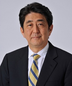 Prime minister Shinzo Abe 